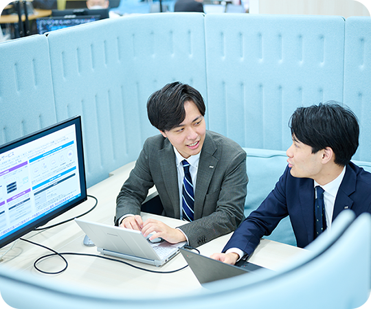 人事評価の面談風景