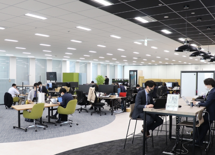 大阪支店の様子